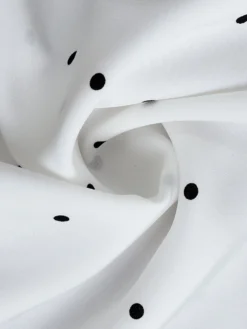 Polka Dot Print Elastic Waist Ruffle Sleeve Plus Size Casual Dress -Zanzea Shop ba46e4ad 27c2 430f 9301 d2ded0eabccc