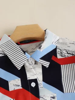 Color Block Button Front Long Sleeve Lapel Casual Shirt -Zanzea Shop bfdfd1be 0644 4cc8 89d6 7d859cd47178