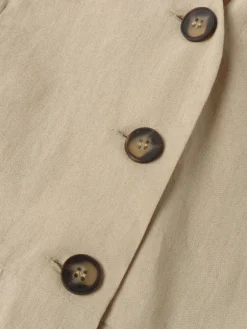 Cotton Solid Button Short Sleeve V-neck Casual Dress -Zanzea Shop c52a7571 1f38 4efa a54f 5d09ba61f523