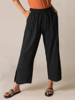 Casual Solid Color Elastic Waist Plus Size Pants With Pockets -Zanzea Shop c7a29e76 bb6d 4483 be1a e5f7607f1185