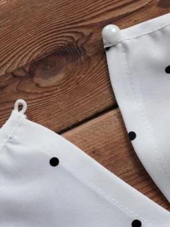 Polka Dot Print Elastic Waist Ruffle Sleeve Plus Size Casual Dress -Zanzea Shop d00c020b d568 4760 8d80 45d112eb7b60