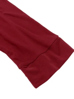 Solid Color O-neck High Slit Plus Size Dress For Women -Zanzea Shop d61f9fbc 5f66 471b 86cc 815fa896f392