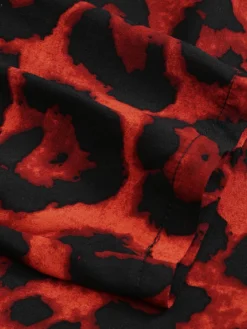 Leopard Print Zip Front High Neck Plus Size Long Dress For Women -Zanzea Shop da9afbf2 6e39 44a7 80d3 1893fbc69096