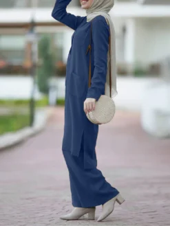 Solid Color O-neck Long Sleeve Plus Size Button Blouse Suit For Women 16 Solid Color O-neck Long Sleeve Plus Size Button Blouse Suit For Women -Zanzea Shop dec6ccc5 36d5 4643 bd82 423c8870dad6