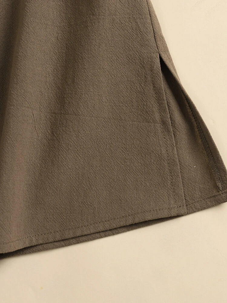 Women Solid Crew Neck Cotton Sleeveless Tank Top 10 Women Solid Crew Neck Cotton Sleeveless Tank Top - Image 10