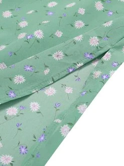 Allover Floral Print Stand Collar Long Sleeve Casual Blouse -Zanzea Shop e29f5e0c 6c84 4079 86c3 81886f1ba0c3