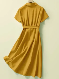 Solid Pocket Button Lapel Short Sleeve Shirt Dress With Belt 13 Solid Pocket Button Lapel Short Sleeve Shirt Dress With Belt -Zanzea Shop f14334b2 600a 4d79 b030 c939395fc6b2