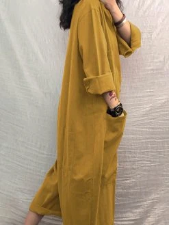 Solid Color Plain Button Pocket Long Sleeve Casual Jumpsuit For Women 14 Solid Color Plain Button Pocket Long Sleeve Casual Jumpsuit For Women -Zanzea Shop f3417ad4 a93f 4df9 a618 29019c867fe9