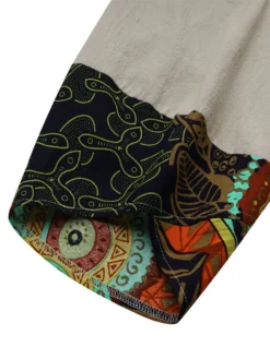 Vintage Print Patchwork Elastic Waist Pockets Plus Size Pants 14 Vintage Print Patchwork Elastic Waist Pockets Plus Size Pants -Zanzea Shop f7bdf621 f598 476f be14 7e7c1f95054d