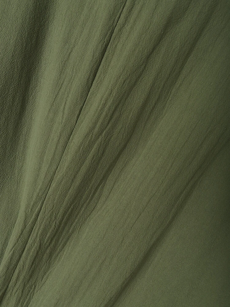 Women Floral Plant Print Crew Neck Cotton Sleeveless Dress 5 Women Floral Plant Print Crew Neck Cotton Sleeveless Dress - Image 5