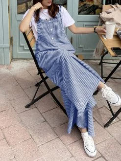 Women Stripe Print Pocket Strap Wide Leg Jumpsuit 11 Women Stripe Print Pocket Strap Wide Leg Jumpsuit -Zanzea Shop fde149a9 25f4 4786 8f06 87b371286c97