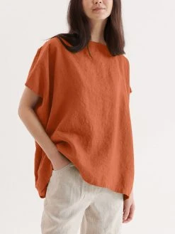 Solid Short Sleeve Crew Neck Casual Loose T-shirt -Zanzea Shop ff2755d7 9499 4335 a22c 418041c42864